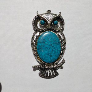Cinerama owl pendant